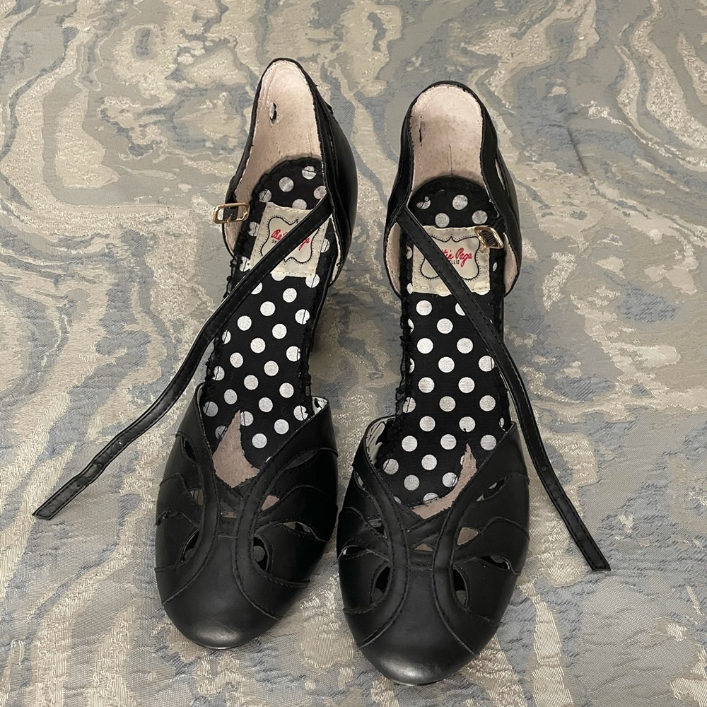 Vintage Bettie Page high heels